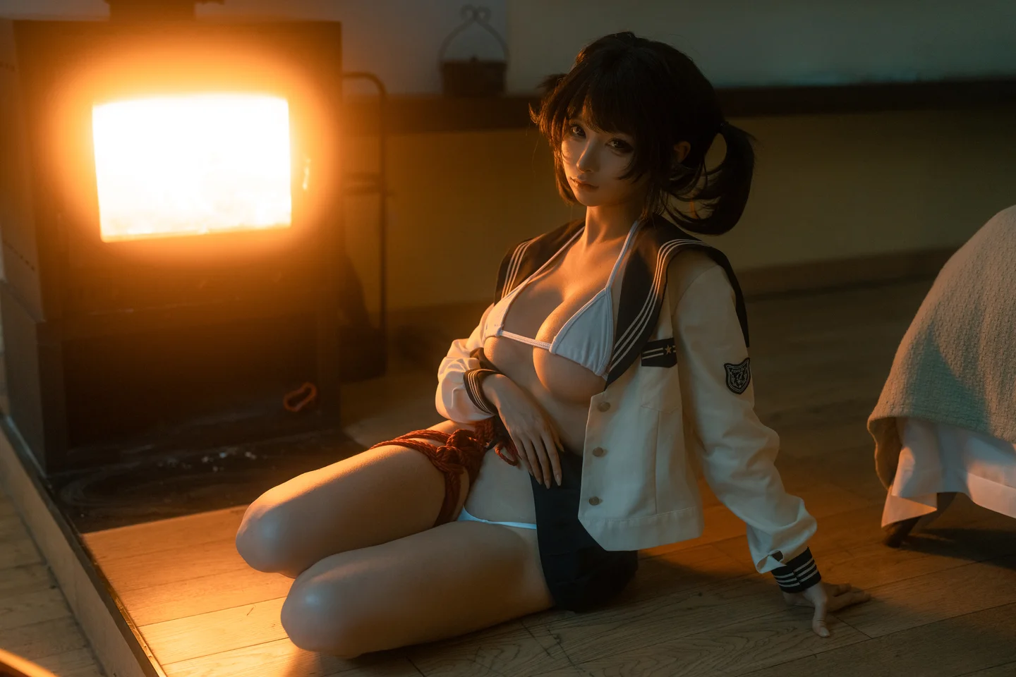 蠢沫沫 - 红绳 [18P-686MB] tg@simisebaisi 【丝足阁】012.webp